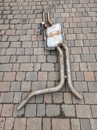 фото thumb №1, Audi s8 a8 d4 рестайлінг 4.0 tfsi глушник вихлоп середній 4h0253411n