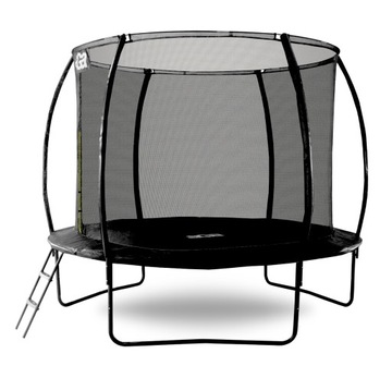 Trampolina ogrodowa SPORT EXCLUSIVE 250cm+siatka zabezpieczająca+drabinka