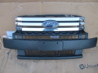 фото thumb №2, Ford flex 08- решётка радиатора решётка радиатора передняя решётка средняя бампера абсорбер