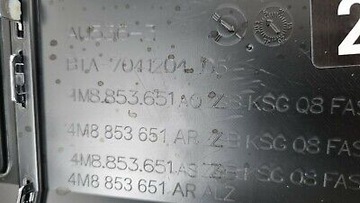 фото thumb №9, Audi q8 4m8 2018- решітка решітка радіатора 4m8853651