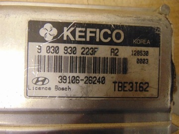 фото thumb №5, Компьютер двигателя hyundai getz 1.6 39106-26240