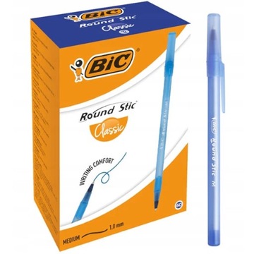 ШАРИКОВАЯ РУЧКА BIC КРУГЛАЯ СТИК 921403 СИНЯЯ