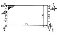 фото thumb №1, Depo радіатор opel corsa b / combo tour