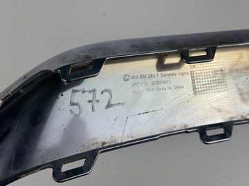фото thumb №6, Vw passat b8 аксессуар правая планка хром бампера 3g0853254b