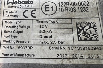 фото thumb №7, Вебасто bmw 3 touring e46 66724c 2.0l дизель 110kw 2001