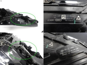 фото thumb №11, Audi rsq8 rs q8 4m8 18- лампа matrix полный led левая перед европа повреждённая