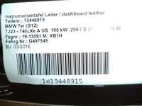 фото thumb №8, Bmw 7 g11 g12 планка планки консоли средней