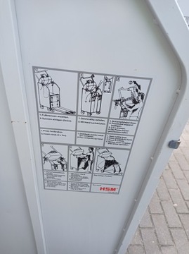 Пресс-подборщик HSM V-Press 60, пленка, отходы, отходы