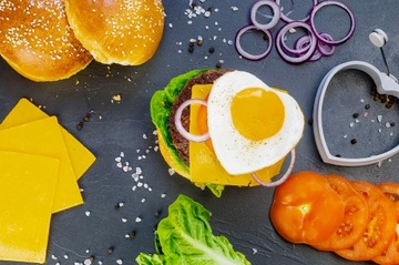 Колечки для яичницы, 2 шт, силикон