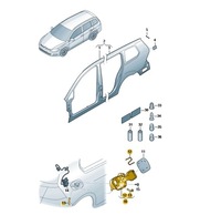 фото thumb №1, Модуль заливної пального vw golf oe: 5g9809857