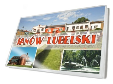 Magnesy na lodówkę miasta - JANÓW LUBELSKI