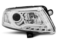 Купить Фонари передние audi a6 c6 04.04-08 led трубка  освещение, фото thumb
