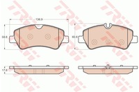 фото thumb №1, Гальмівні колодки ham. ford t. transit 2,2 tdci 12-