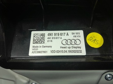 фото thumb №6, Audi a8 d5 дисплей rzutnik head up дисплей hud 4n1919617a