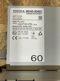 фото thumb №5, Радіо навігація дисплей toyota yaris cross 23r 86140-0d601 оригінал