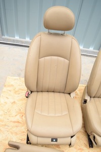 фото thumb №8, Mercedes w219 оббивка сидіння сидіння uk шкіра комплект