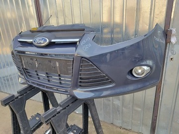 фото thumb №9, Бампер перед переднє ford focus mk3 iii 2010-2015 комплектний колір eb