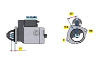 фото thumb №1, Bosch стартер 12v, 1,4kw ford b-max, ecosport