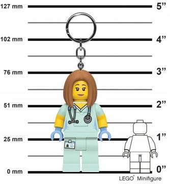 Брелок для медсестер LEGO СВЕТОДИОДНЫЙ ФОНАРИК LGL-KE156