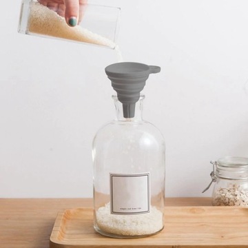 СКЛАДНАЯ СИЛИКОНОВАЯ КУХОННАЯ ВОРОНКА, ГАРМОНИКА