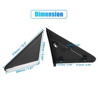 фото thumb №9, Левая защита крыла треугольник заглушка chrysler town & country 1an68rxfab pl