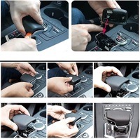 фото thumb №13, Накладка na gałkę зміни коробки передач audi a4 s4 b9 2017-2024 a5 s5 b9 2017-2024