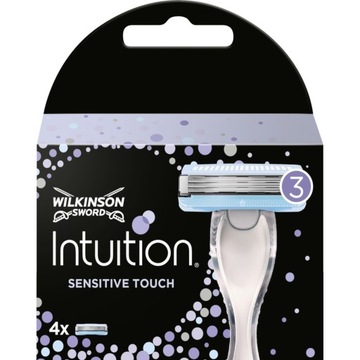 Maszynka WILKINSON Intuition Sensitive Touch + 4x Wkłady