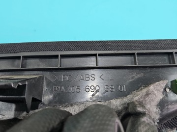 фото thumb №14, Стеля mercedes c w205 sedan темне чорна європа