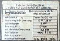 фото thumb №2, Mazda mpv ii 02 r webasto обогреватель стояночный