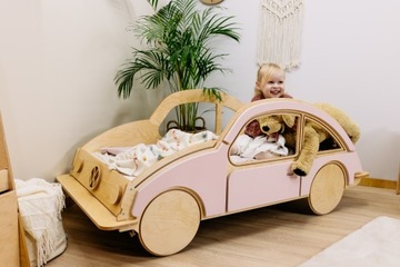 КРОВАТЬ Babylike VW 160x80 см HUNCHEN ROSE LOURE 0233