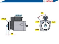 фото thumb №4, Bosch стартер audi a1 1.6 tdi 8x1. 8xk. 8xf