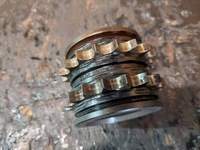 фото thumb №7, Колесо зубчасте вала колінчастого bmw 5 e39 520i m52b20 206s3 1719984