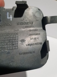 фото thumb №9, Dacia logan i lift mcv 08-14 заглушка na hak бампер перед 8200752814