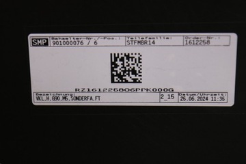 фото thumb №15, Bmw m5 g90 комплектний бампер зад задній колір u91 заморожений чорний