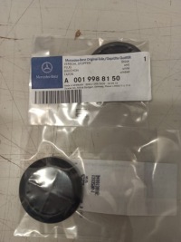 фото thumb №1, Заглушка капот mercedes різні a0019988150 aso org 5 szt kpl