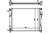 фото thumb №1, Nissens 63025a радиатор, система охлаждение двигателя