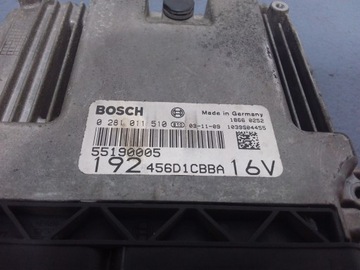 фото thumb №6, Fiat stilo i 1.9 jtd комп'ютер блок керування двигуна 0281011510 55190005