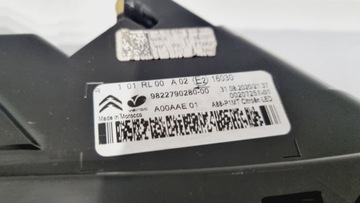 фото thumb №3, Лампа do руху денного led права drl citroen c3 aircross оригінальний номер 9822790280