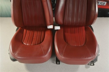 фото thumb №7, Maserati 4200 сиденья кожаные бордовый электрик l+p