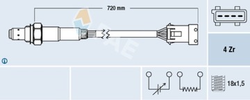 фото thumb №2, Лямбда-зонд fae 77280 1628lp