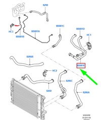 фото thumb №7, Шланг шланг системы охлаждение ford mondeo mk4 9g91-8b159-cd 1759718