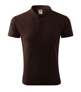 XXL koszulka polo męska Pique bawełna MALFINI 203 elegancka WZMACNIANA