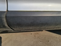 фото thumb №2, Молдинг дверь левый задняя vw touareg 7l