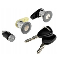 фото thumb №1, Вкладка замка двері перед ліва + права кришки багажника dacia logan 2004-