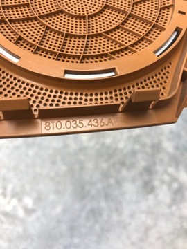 фото thumb №5, Накладка захист динаміка зад bang&olufsen audi a5 8t0035436a