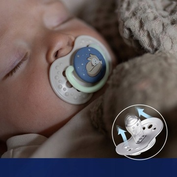 Соска LOVI DYNAMIC SOOTHING 3-6 м СВЕТИТСЯ В ТЕМНОТЕ 2 шт.