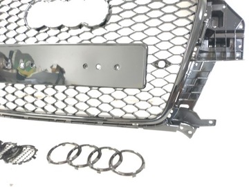 фото thumb №10, Rsq3 решётка радиатора sq3 audi q3 2011-15r новая решётка радиатор полный чёрный