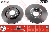 фото thumb №1, Df4184 диск ham. перед citroen peugeot