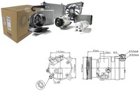 фото thumb №1, Nis89106 компрессор кондиционера opel combo, corsa