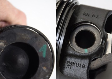 фото thumb №13, Bmw f70 u06 u11 u10 18d 20d 2,0d b47c20b dół блок двигуна wał колінчастий поршні